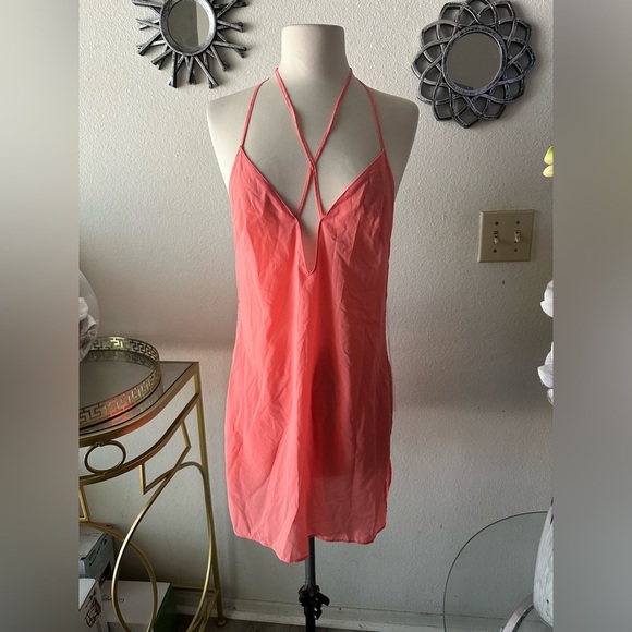 Victoria's Secret Pink Lace-Trimmed Dress or nightgown - Picture 1 of 5